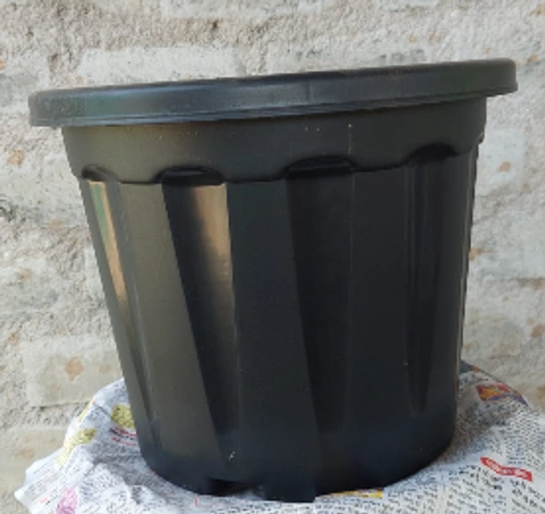 Black Plastic Pot 12 Inch